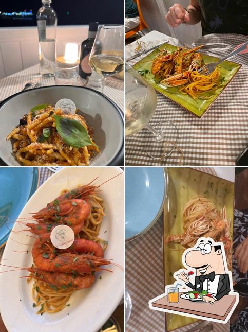 Scampi al Ristorante U'Calacciuni