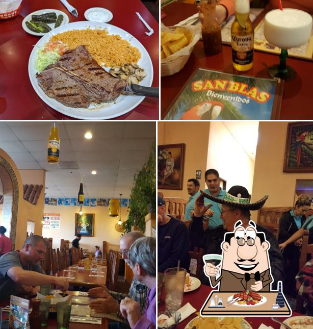 Pick meat meals at San Blas Mexican Restaurant