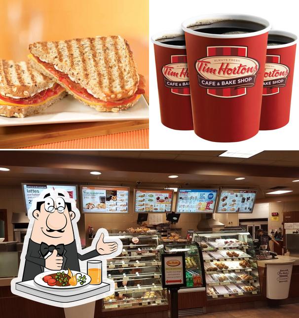 Nourriture à Tim Hortons