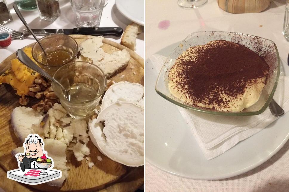 Trattoria da Tito propose une éventail de plats sucrés