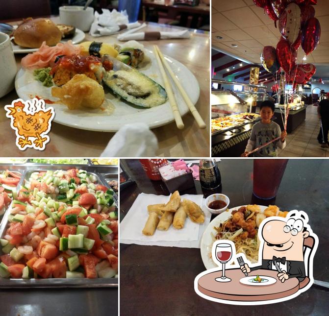 Hibachi Grill Supreme Buffet in Corpus Christi Restaurant menu and