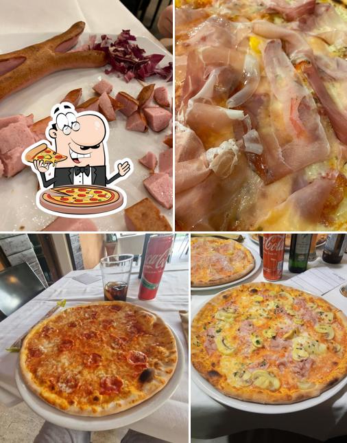 Scegli tra le svariate varianti di pizza