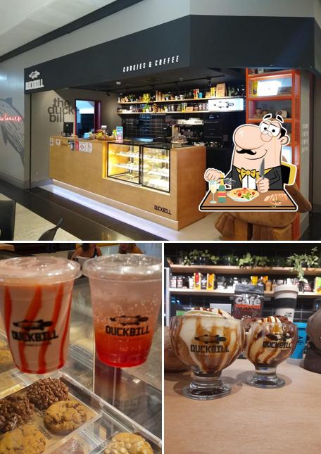 Platos en Duckbill Cookies & Coffee - Colinas Shopping - SJC/SP