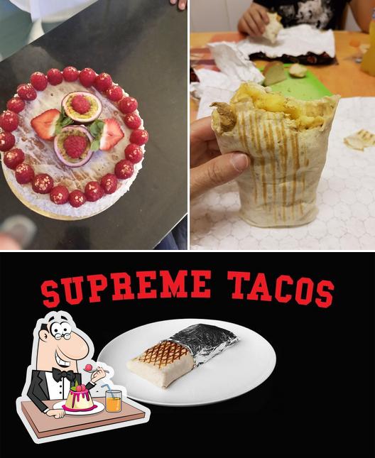 Suprême Tacos serve un'ampia gamma di dessert