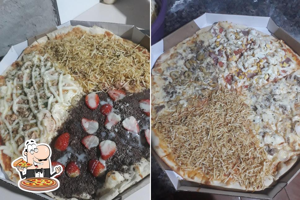 Escolha diversos estilos de pizza