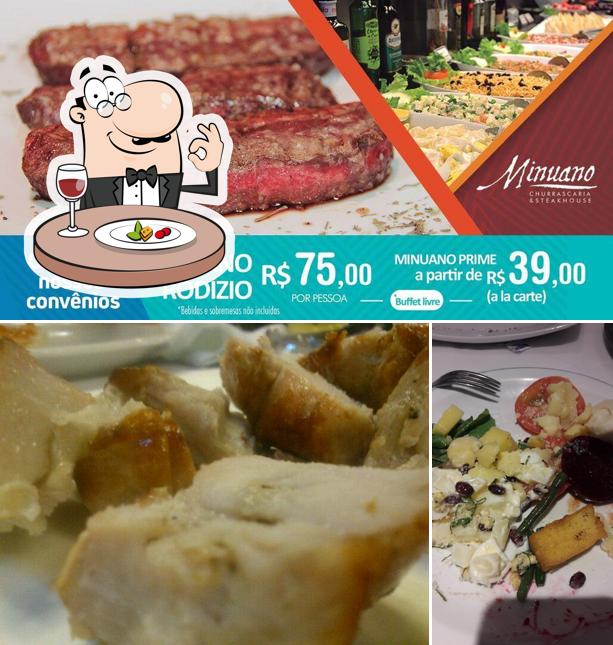 Platos en Hotel E Churrascaria Minuano