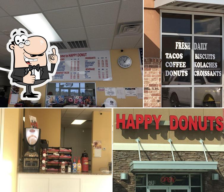 Happy Donuts 5780 Walden Rd 101 in Beaumont Restaurant menu