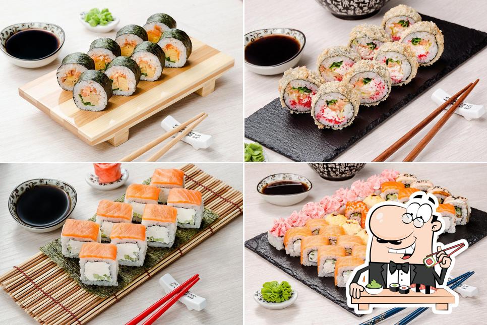 Les sushi sont disponibles à Однако-Sushi