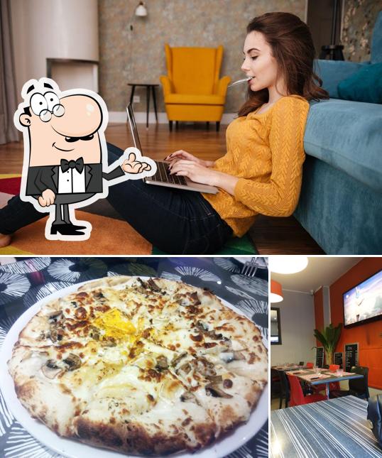 Eccellente se distingue par sa intérieur et pizza