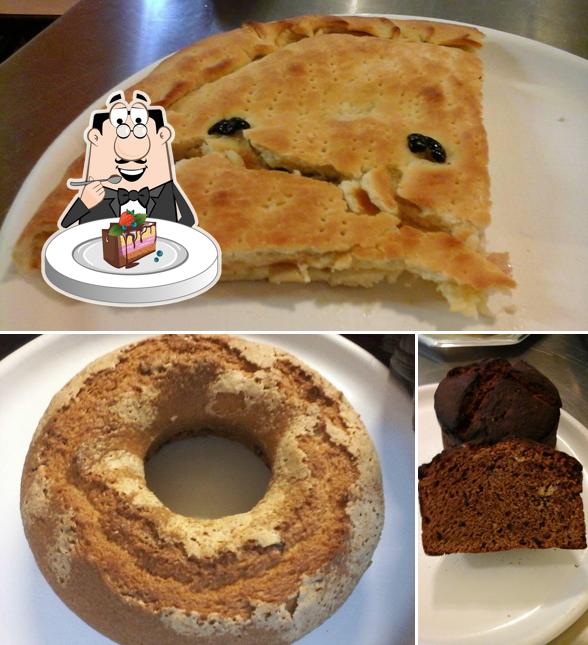 Torta al cioccolato al Pizzeria La Fontanella