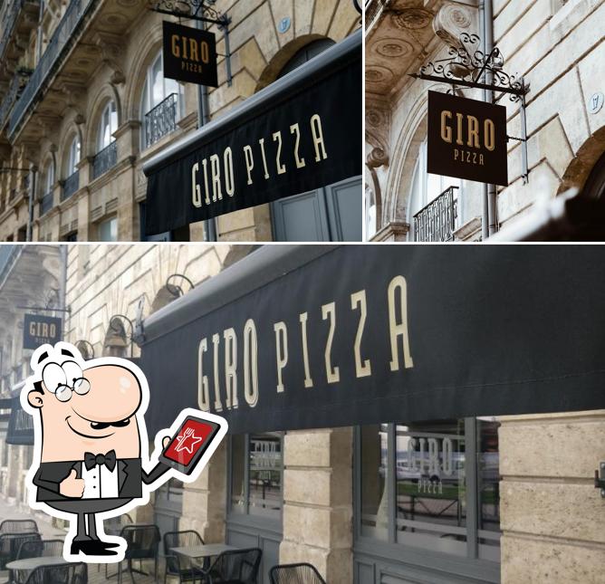 Vérifiez la photo représentant la extérieur et intérieur concernant Giro Pizza