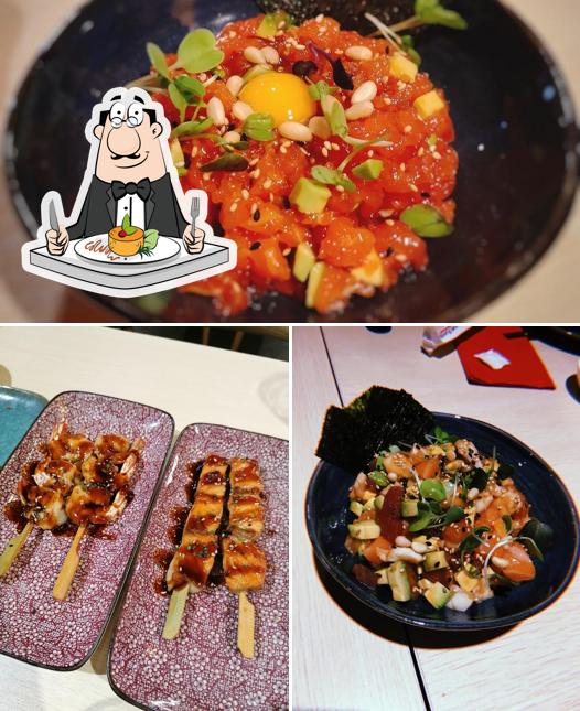 Еда в "Restaurante japonés Mataró Imaki"