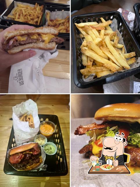 Comida em U.S Burger