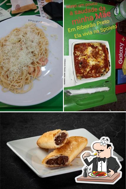 Comida em Spoleto