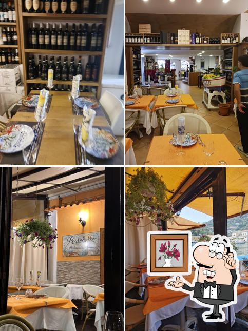 Gli interni di Portobello Restaurant