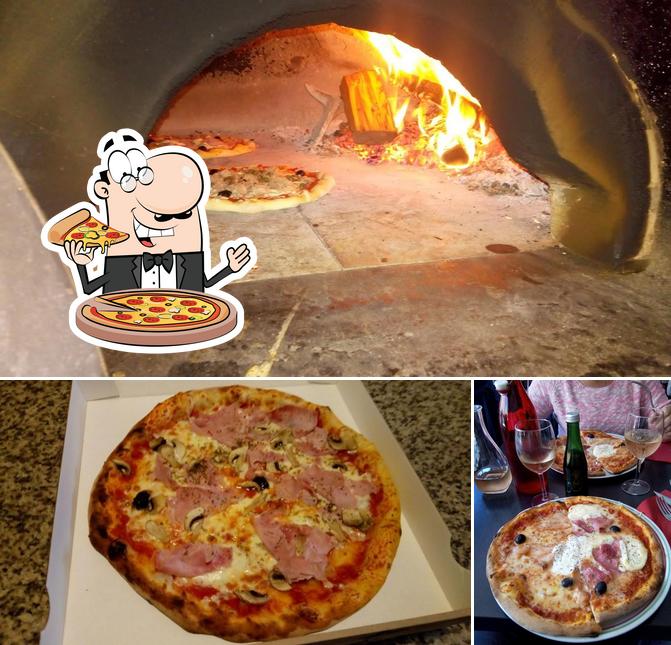 Try out pizza at La Gioia