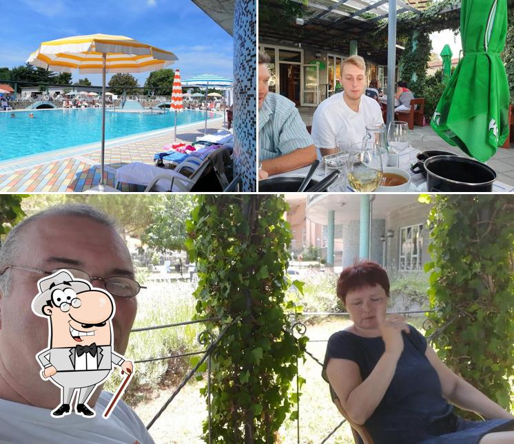 Gli esterni di Okrepčevalnica Pergola