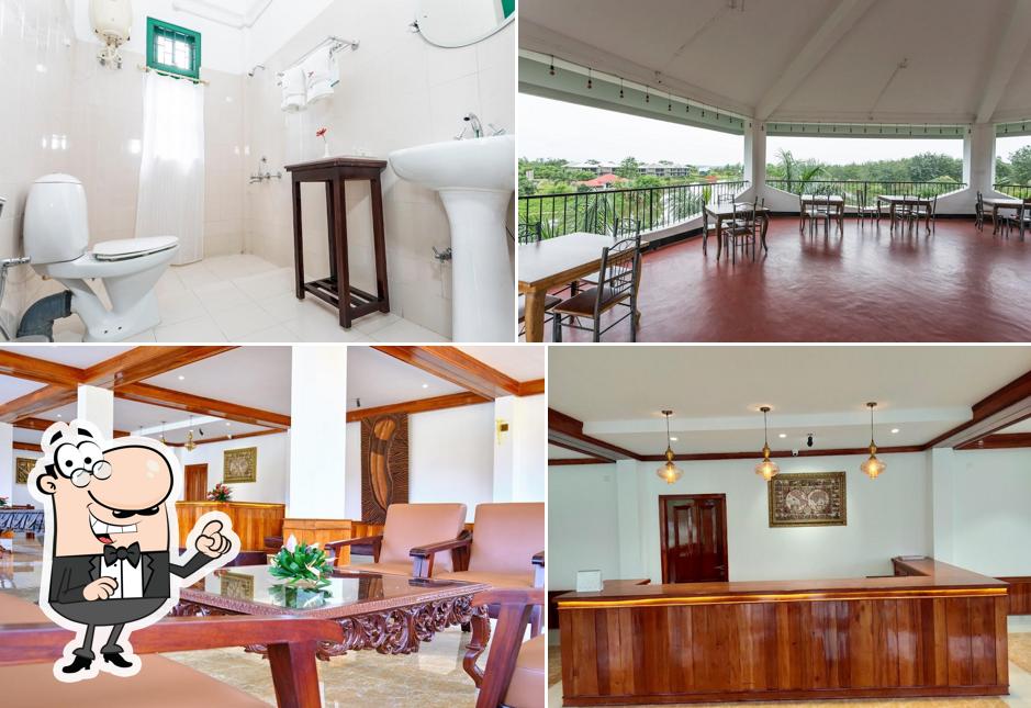 The interior of Noune Resort