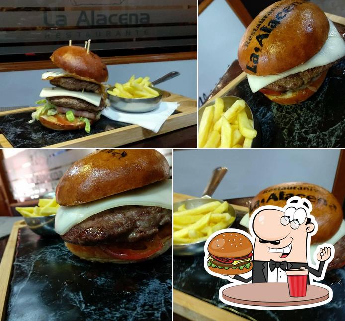 Tómate una hamburguesa en Restaurante La Alacena