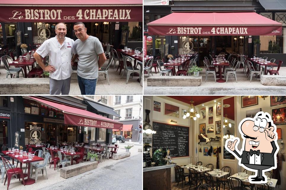 L'intérieur de Le Bistrot des 4 Chapeaux