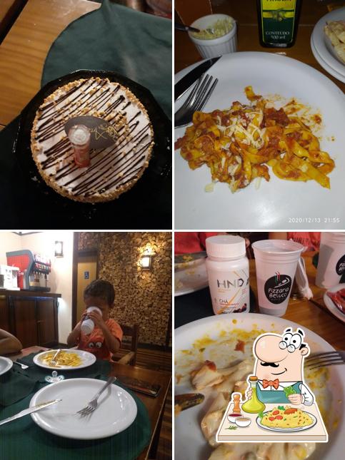 Platos en Pizzaria Belucci
