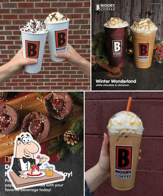 BIGGBY COFFEE offers a selection of desserts