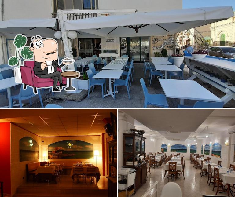 Gli interni di La Terrazza
