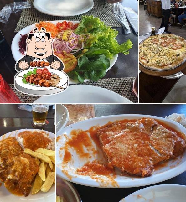 Comida em Espaço Nobre Restaurante E Pizzaria