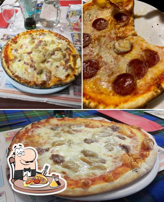 Scegli tra le molte varianti di pizza