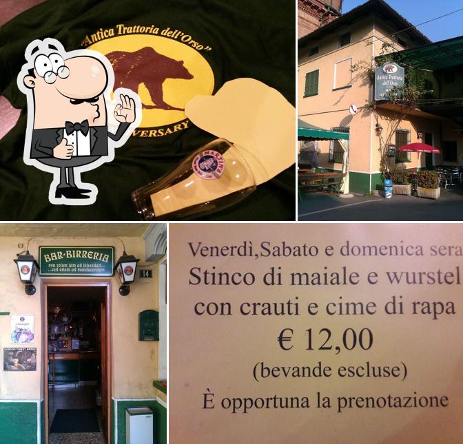 Здесь можно посмотреть изображение паба и бара "Antica Trattoria dell'Orso"