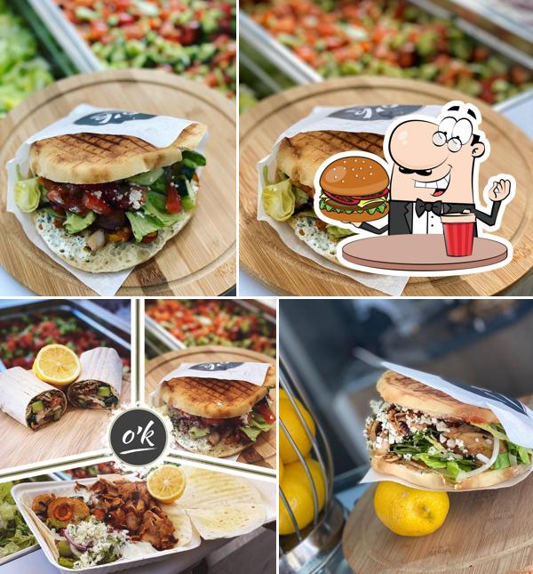 o'k Poulet Gemüsedöner