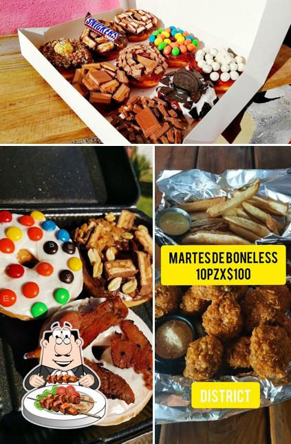 DISTRICT Donuts And Burgers restaurant, Reynosa Restaurant menu and reviews