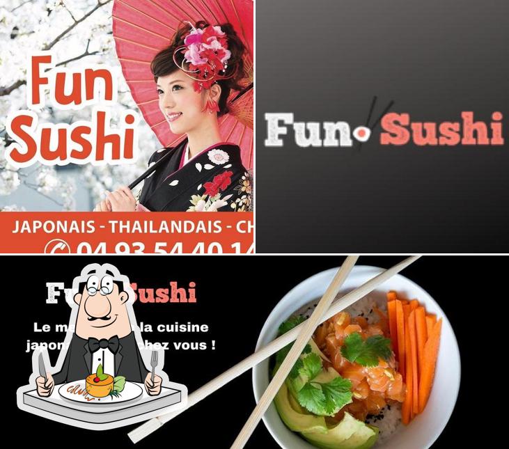 Nourriture à Fun sushi Nice