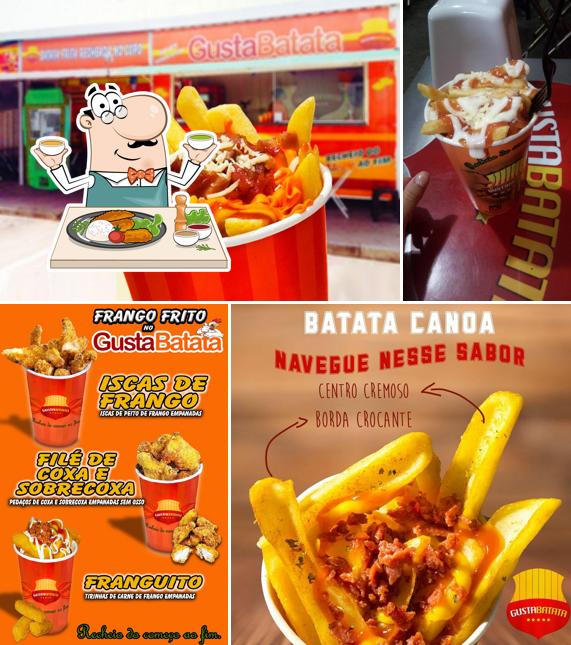 Comida em Batata Frita Gusta Batata Porções - Drinks - Chopp