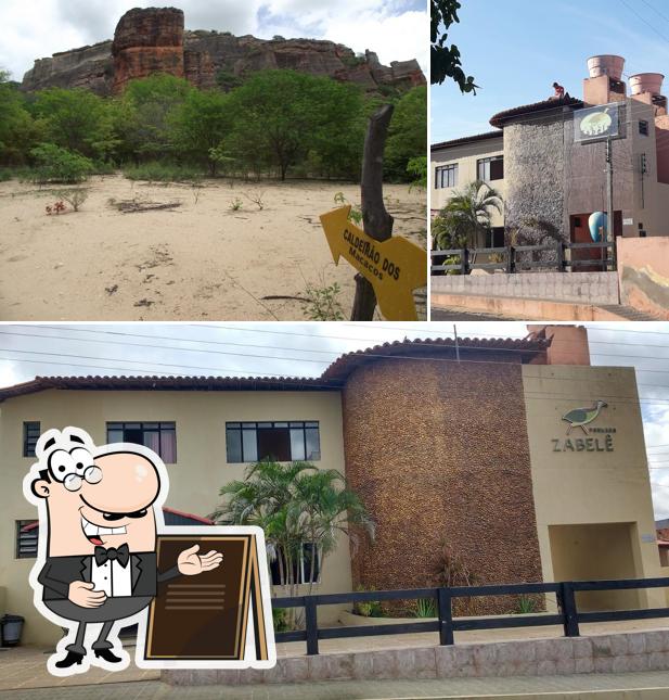 Veja imagens do exterior do Pousada Zabelê