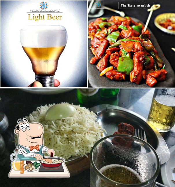 Fried rice at Suraj Garden Restaurant Bar