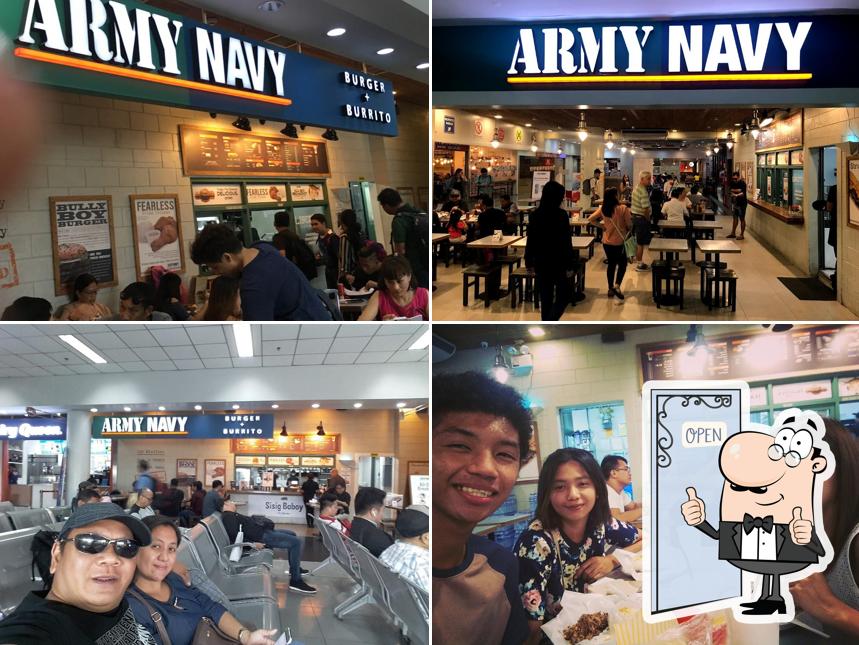 Look at the image of ArmyNavy Burger + Burrito