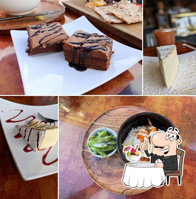 Friend's Cafe serves a variety of sweet dishes