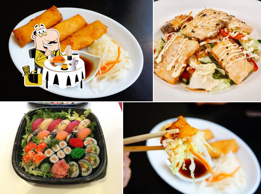 Meals at KYOTO wok & sushi
