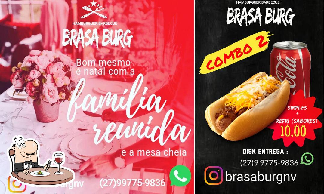 Comida em Brasa burg