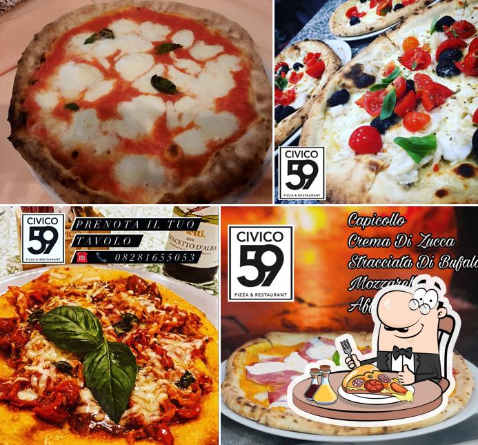 Ordina una pizza a CIVICO 59