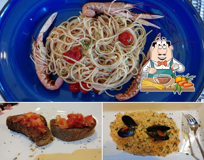 Spaghetti alla bolognese al Ristorante Allo Scoglio