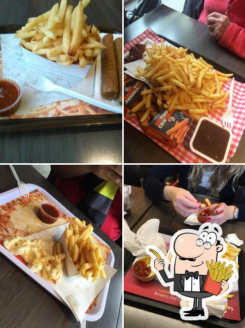 Vous pouvez commander des pommes frites en tant qu'accompagnement ou collation