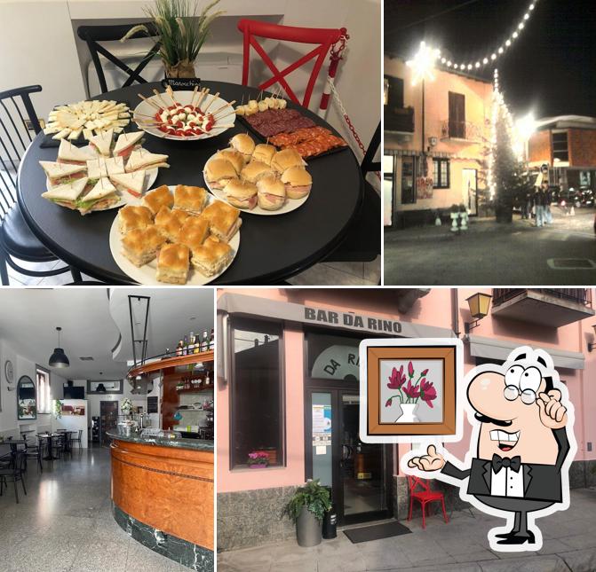 Gli interni di Bar da Rino