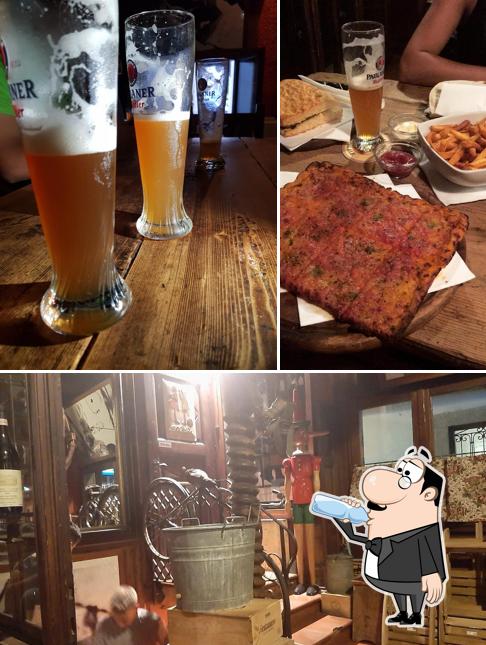 La immagine di bevanda e esterno da Osteria Malatesta