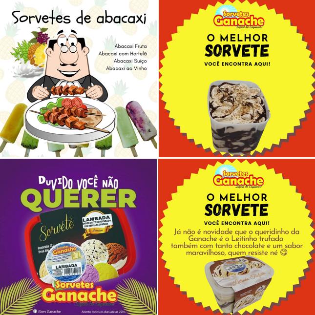 Sorvetes Ganache