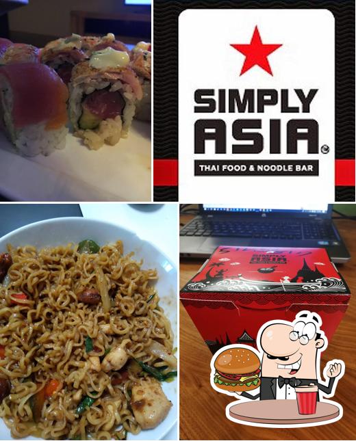 Simply Asia Benmore Gardens’s burgers will cater to satisfy a variety of tastes