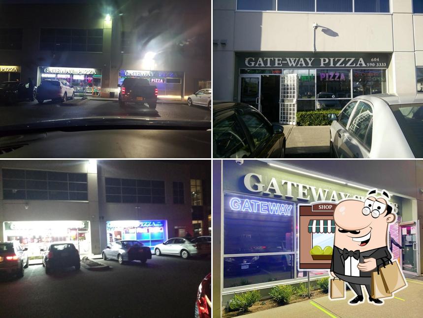 L'extérieur de Gateway Pizza