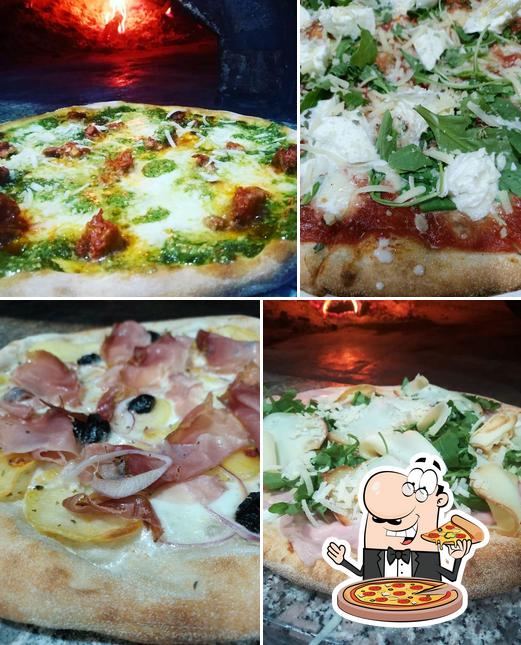 A Pizzeria Pulcinella, puoi goderti una bella pizza