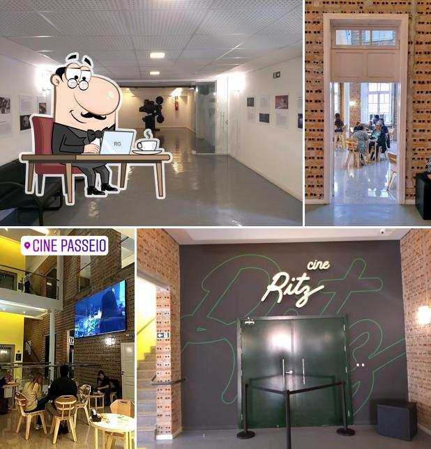 O interior do Coffeeterie